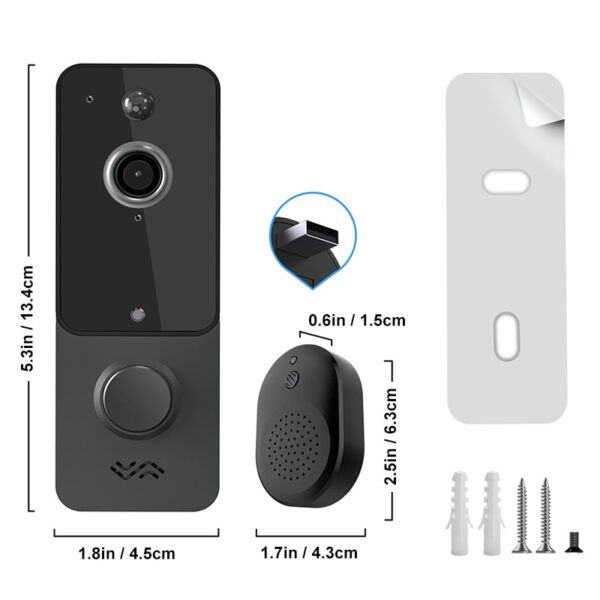 Outdoor Wireless Doorbell with Night Vision - Image 5