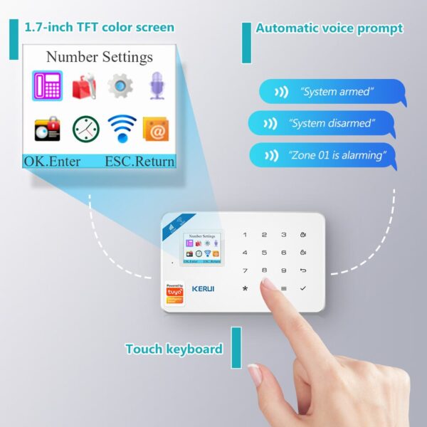 GSM iOS Android APP Control Alarm System - Image 7
