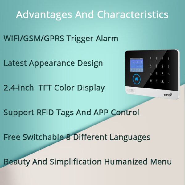 Touch Screen Burglar Kit - Security Protection - Image 8