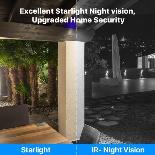 Starlight Night Vision Outdoor IP Camera - Image 12