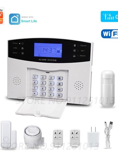 WiFi GSM Alarm System - Home Security