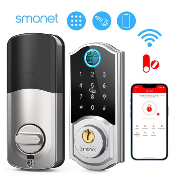 USB Chargeable Smart Lock for Home - Image 3