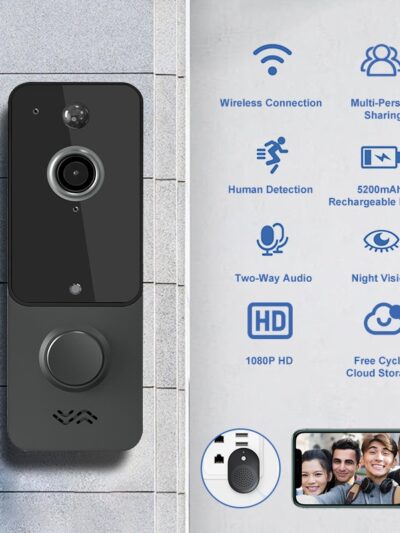 Smart Home Security Doorbell Camera