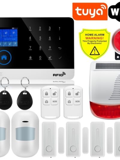 Touch Screen Burglar Kit - Security Protection