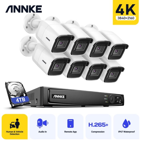 Ultra HD 4K H.265 Surveillance NVR
