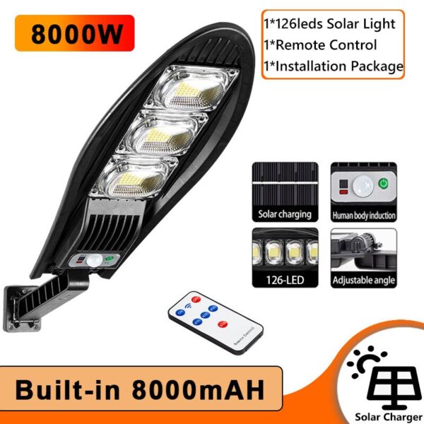 Solar LED Light with PIR Motion Sensor - Image 7
