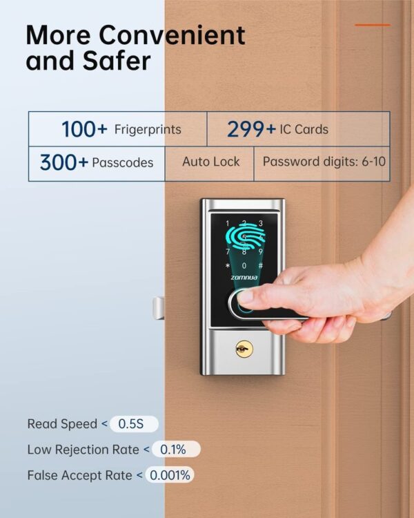 Password and IC Card Support Digital Lock - Image 7