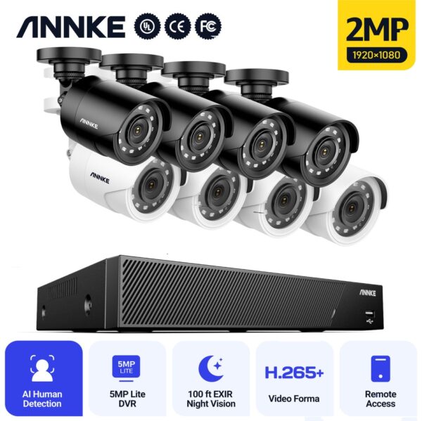 Weatherproof Security Camera Kit