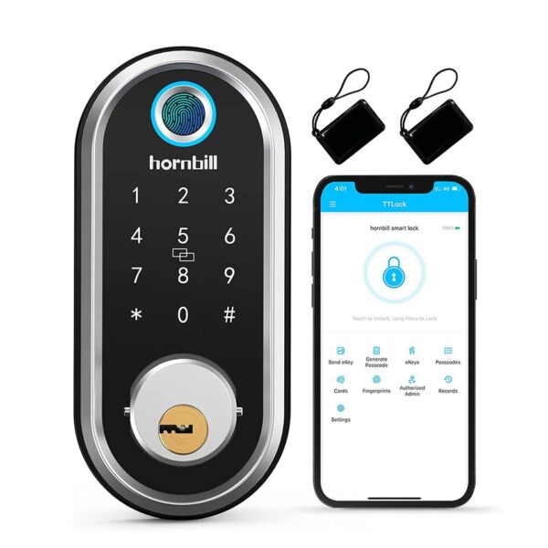 Keyless Entry Front Door Lock - Image 8