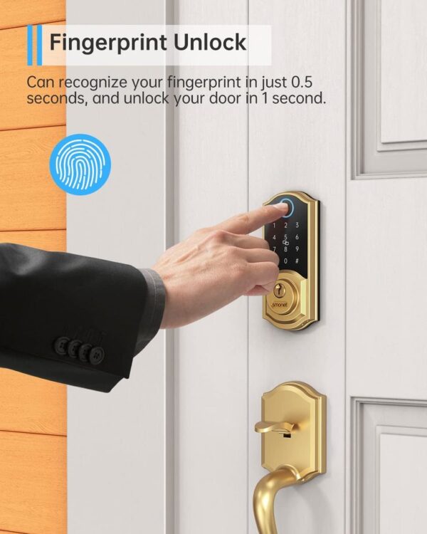 USB Chargeable Smart Lock for Home - Image 8