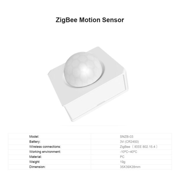 SONOFF SNZB-03 ZigBee Motion Sensor - Image 5