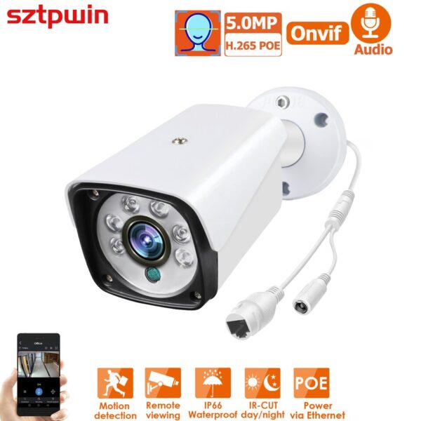H.265 Surveillance Camera with Audio - Image 2