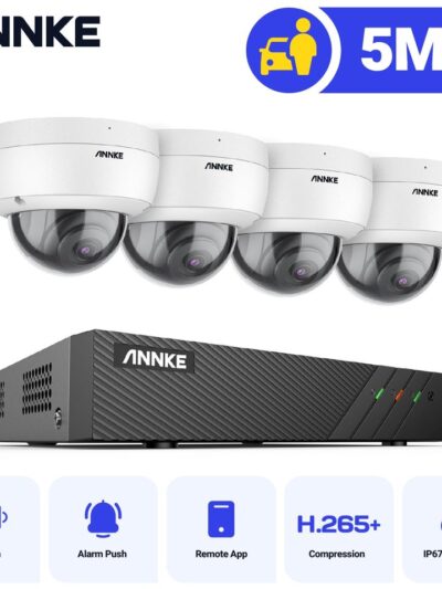 ANNKE 5MP FHD POE Network Security System