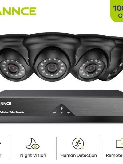 IR Outdoor IP66 Video Surveillance Kit