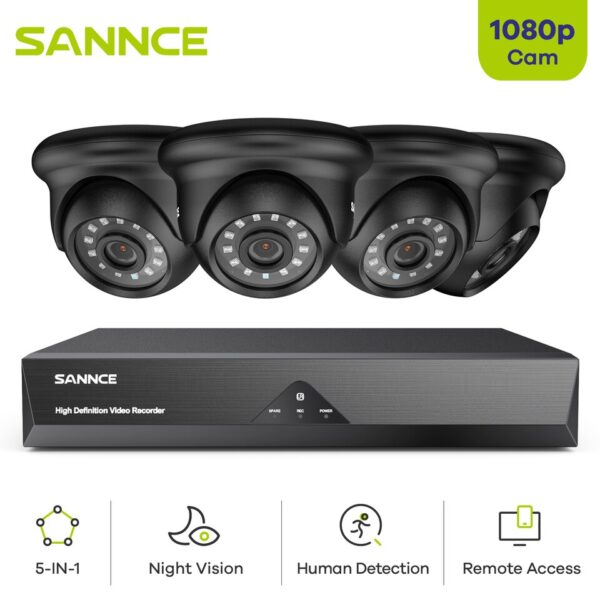IR Outdoor IP66 Video Surveillance Kit