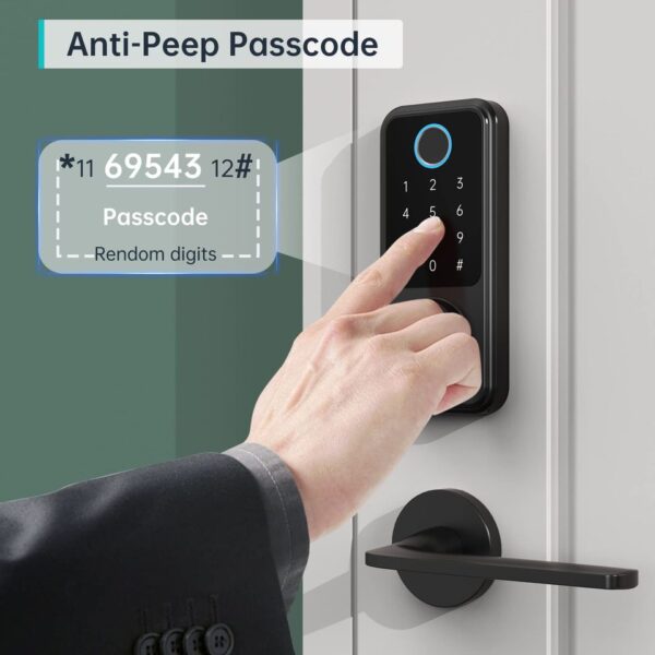Deadbolt Biometric Electronic Lock - Image 4