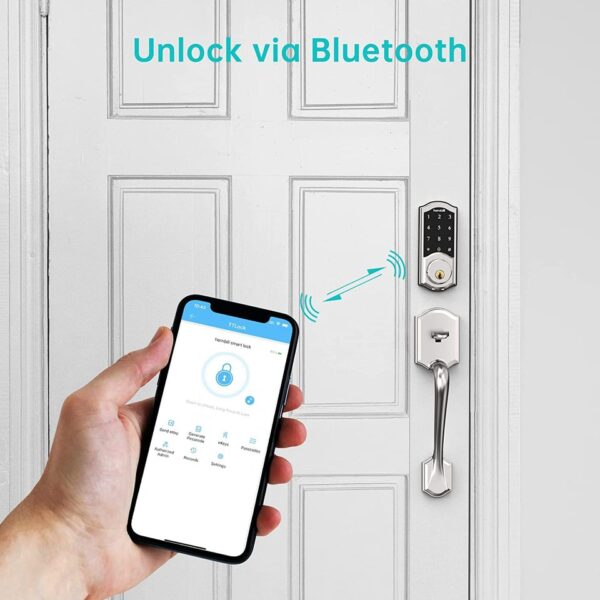 Keyless Entry Digital Lock with Bluetooth - Image 6