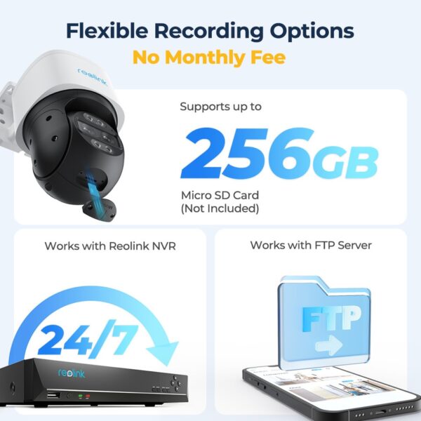 Reolink Trackmix PoE 4K Security Camera - Image 3