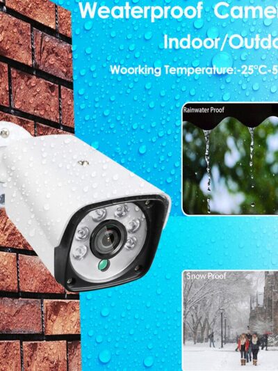 H.265 Surveillance Camera with Audio