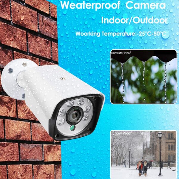 H.265 Surveillance Camera with Audio