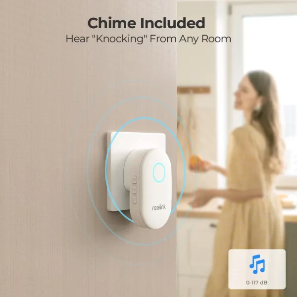 Reolink Video Doorbell Smart 2K+ Camera PoE - Image 5