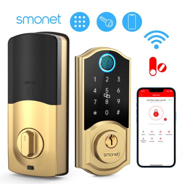 USB Chargeable Smart Lock for Home - Image 2