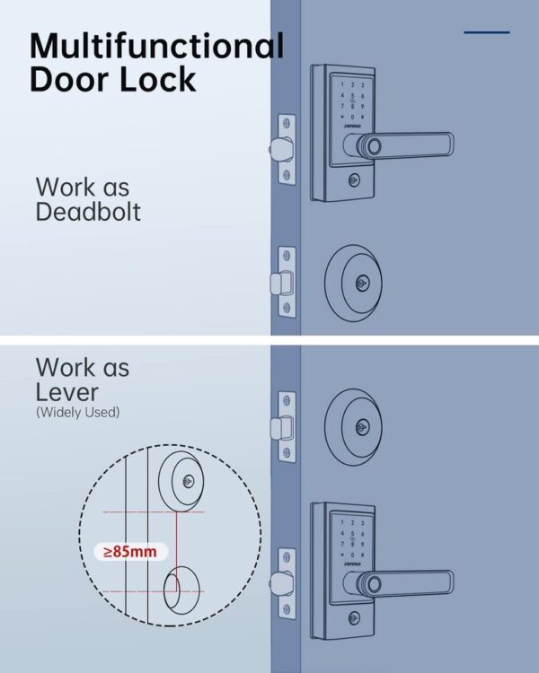 Password and IC Card Support Digital Lock - Image 6