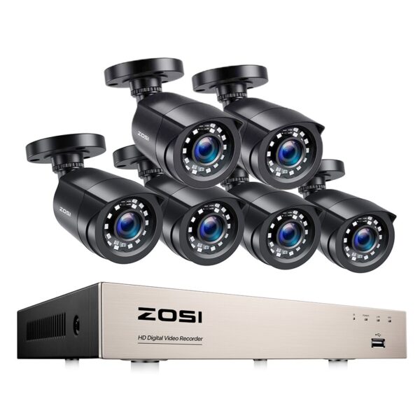 ZOSI 8CH 1080P CCTV System