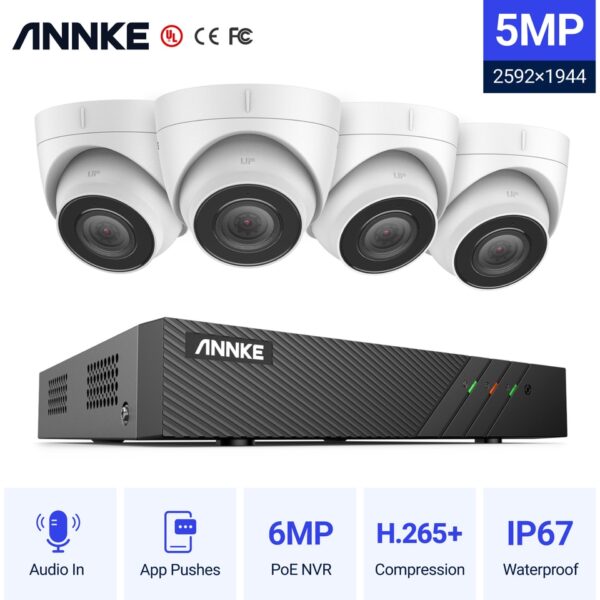 ANNKE 5MP POE Network Video Security System - Image 2