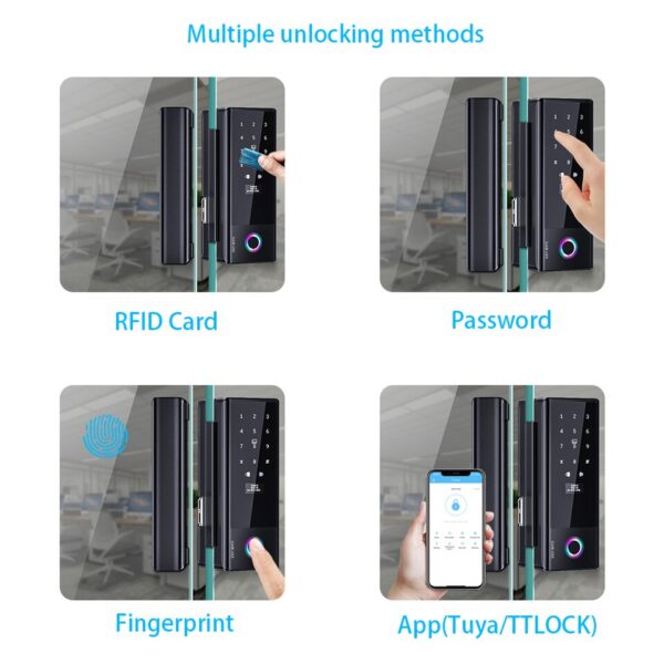 Digital Keyless Door Lock for Sliding Door - Image 6