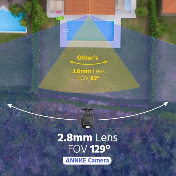 CCTV Kit with 3K 4X 5MP Built-in Mic Cameras - Image 2