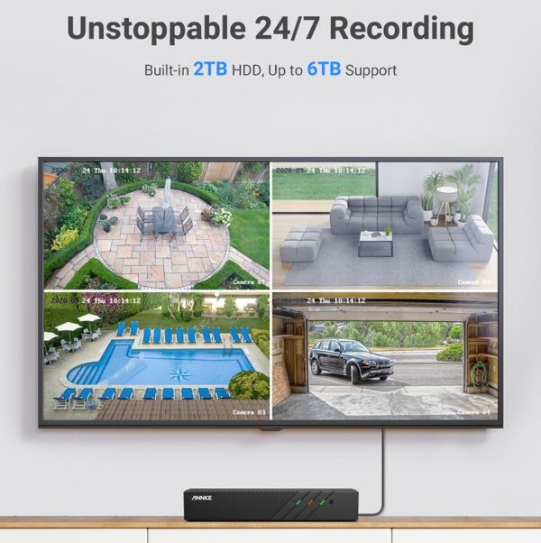 ANNKE 5MP FHD POE Network Security System - Image 8