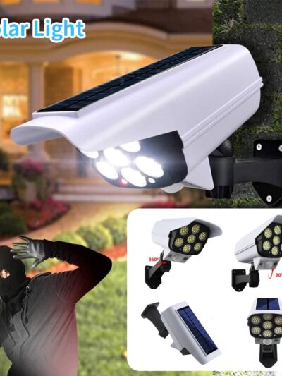 Solar Lights for Home Garden Security