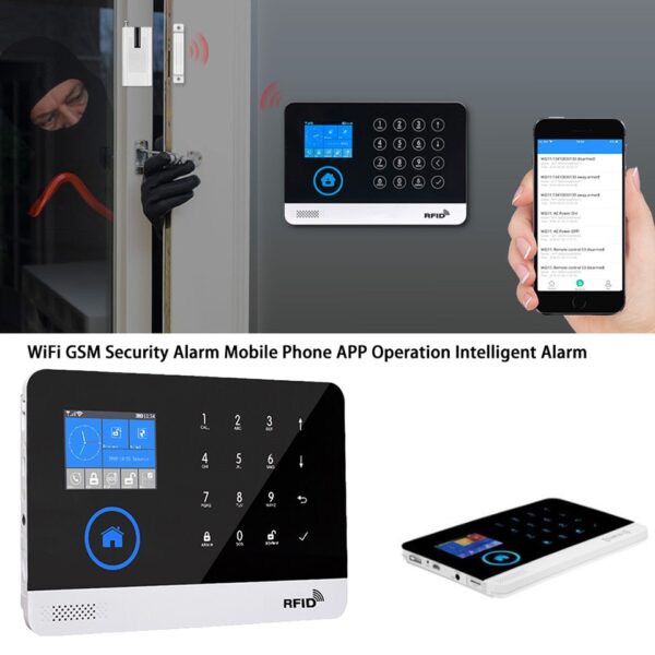 APP Control Siren RFID Alarm System - Image 4