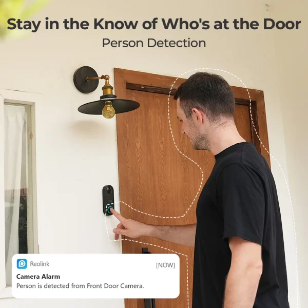 Reolink Video Doorbell Smart 2K+ Camera PoE - Image 3