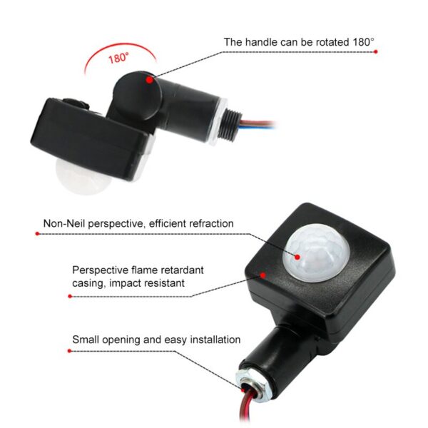 Adjustable PIR Motion Sensor - Image 10