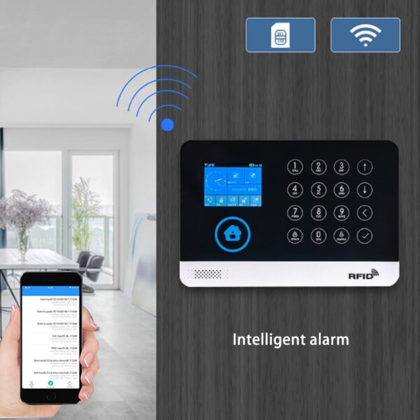 APP Control Siren RFID Alarm System - Image 2