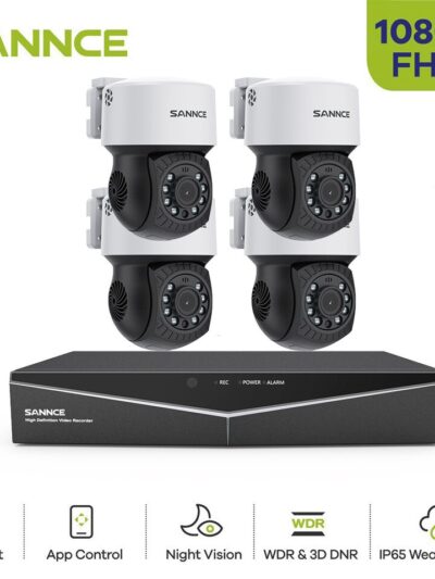 SANNCE HD Video Surveillance Kit