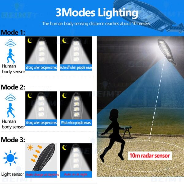 Solar LED Light with PIR Motion Sensor - Image 11