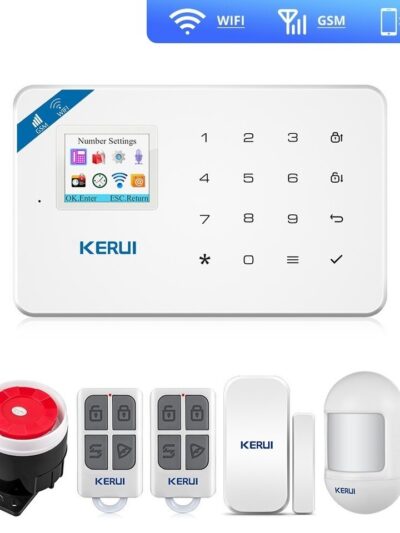 GSM iOS Android APP Control Alarm System