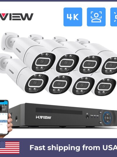 Home Video Surveillance Kit - 8CH 4K 5MP 8MP