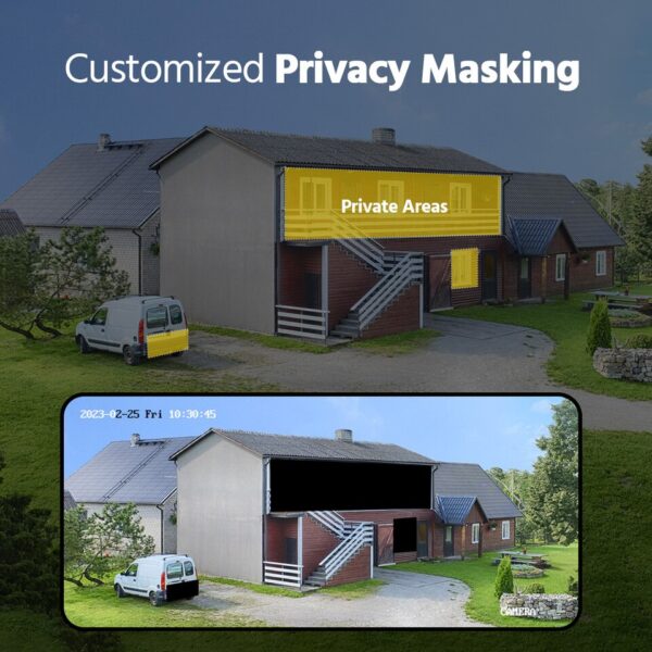 CCTV Kit with 3K 4X 5MP Built-in Mic Cameras - Image 6