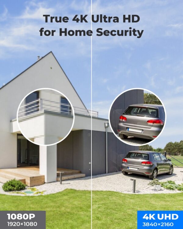 PTZ Cameras Home Video Surveillance Kit - Image 5