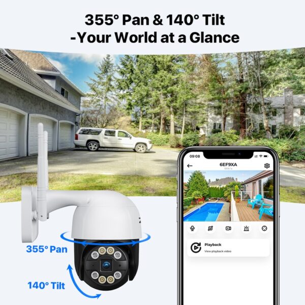 Starlight Night Vision Outdoor IP Camera - Image 4