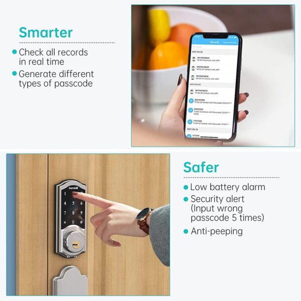 Keyless Entry Digital Lock with Bluetooth - Image 4